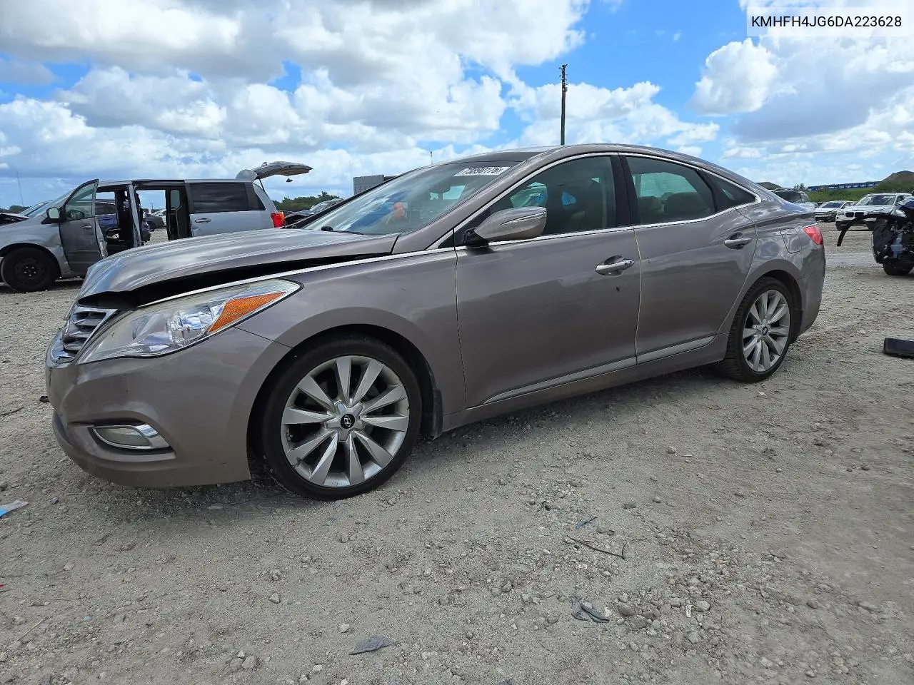 HYUNDAI AZERA 2013, VIN KMHFH4JG6DA223628