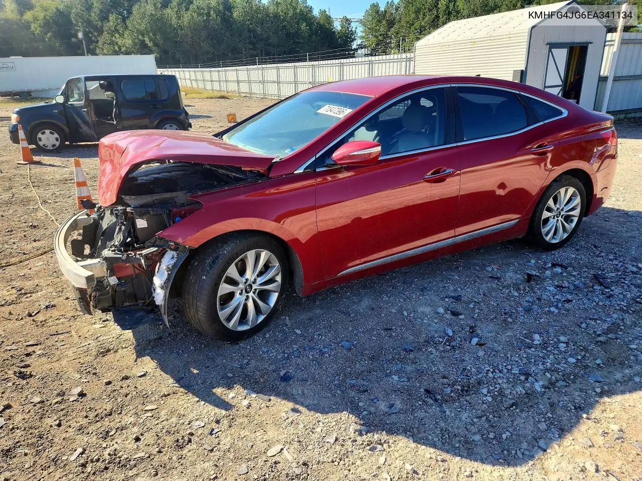 HYUNDAI AZERA 2014, VIN KMHFG4JG6EA341134