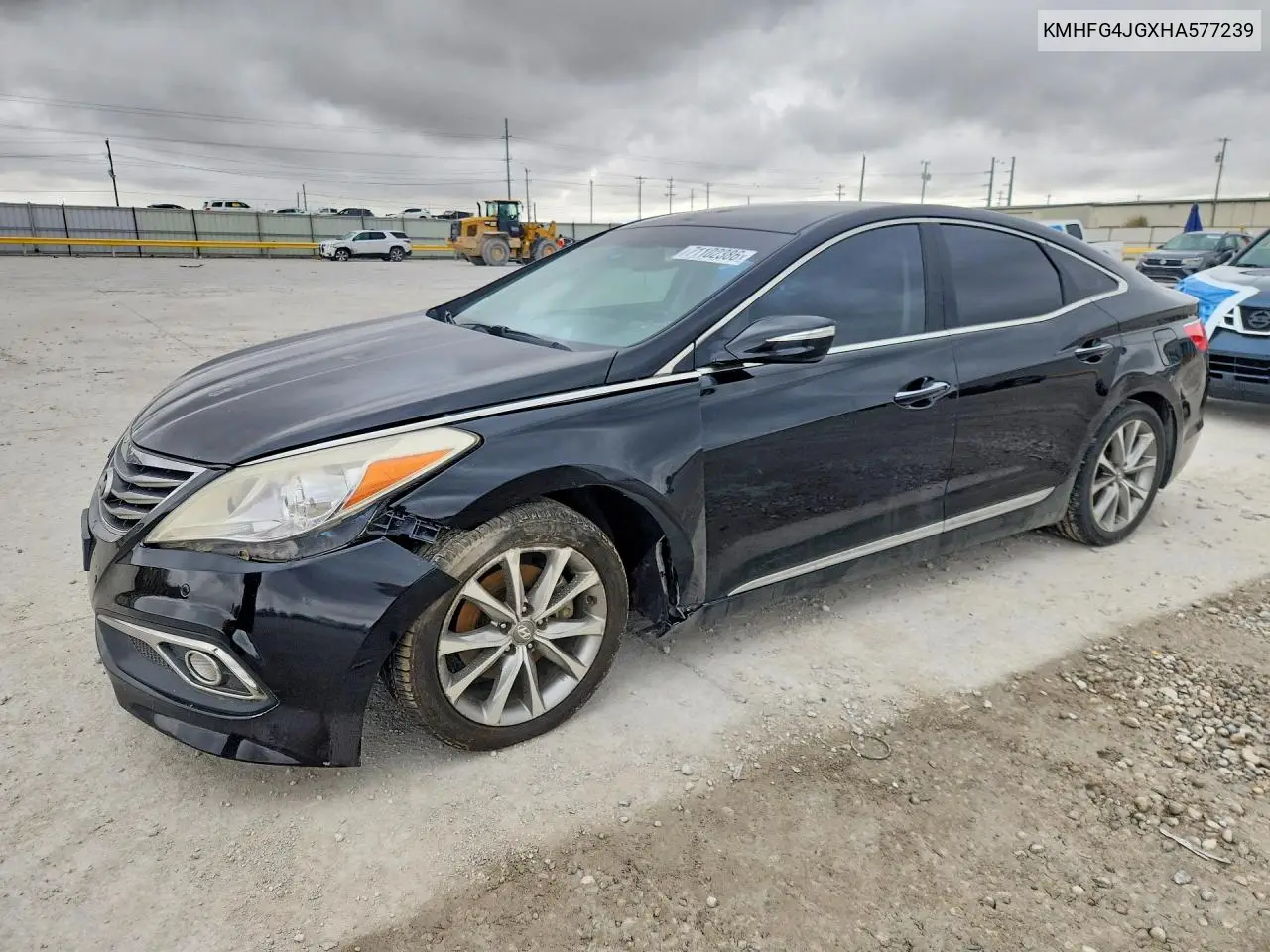 HYUNDAI AZERA 2017, VIN KMHFG4JGXHA577239