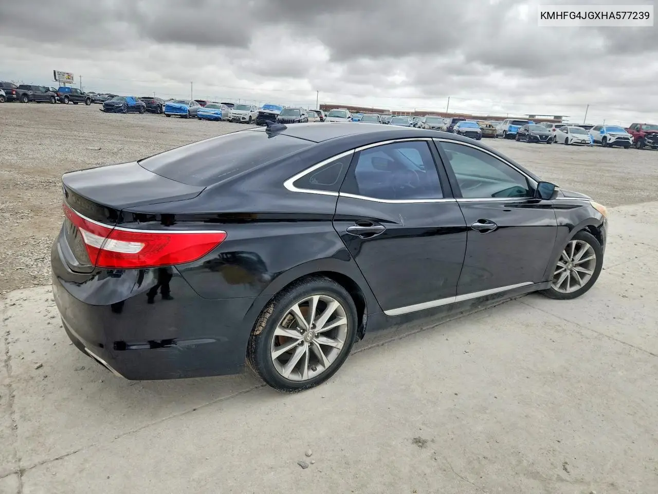 2017 HYUNDAI AZERA VIN KMHFG4JGXHA577239 — фото 3