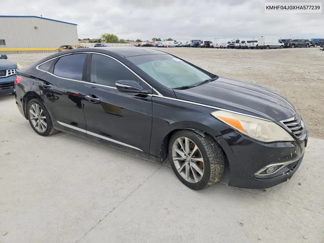 2017 HYUNDAI AZERA VIN KMHFG4JGXHA577239 — фото 4
