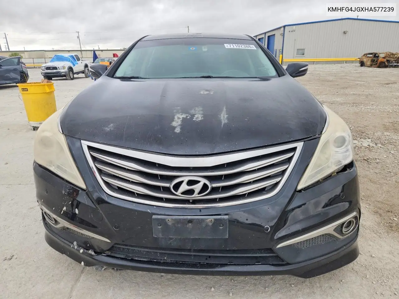 2017 HYUNDAI AZERA VIN KMHFG4JGXHA577239 — фото 5