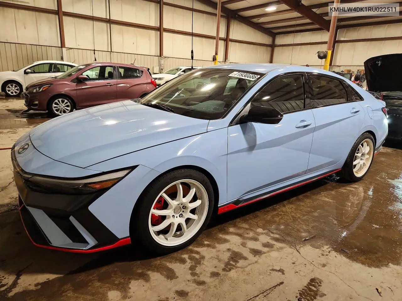 HYUNDAI ELANTRA N 2024, VIN KMHLW4DK1RU022511