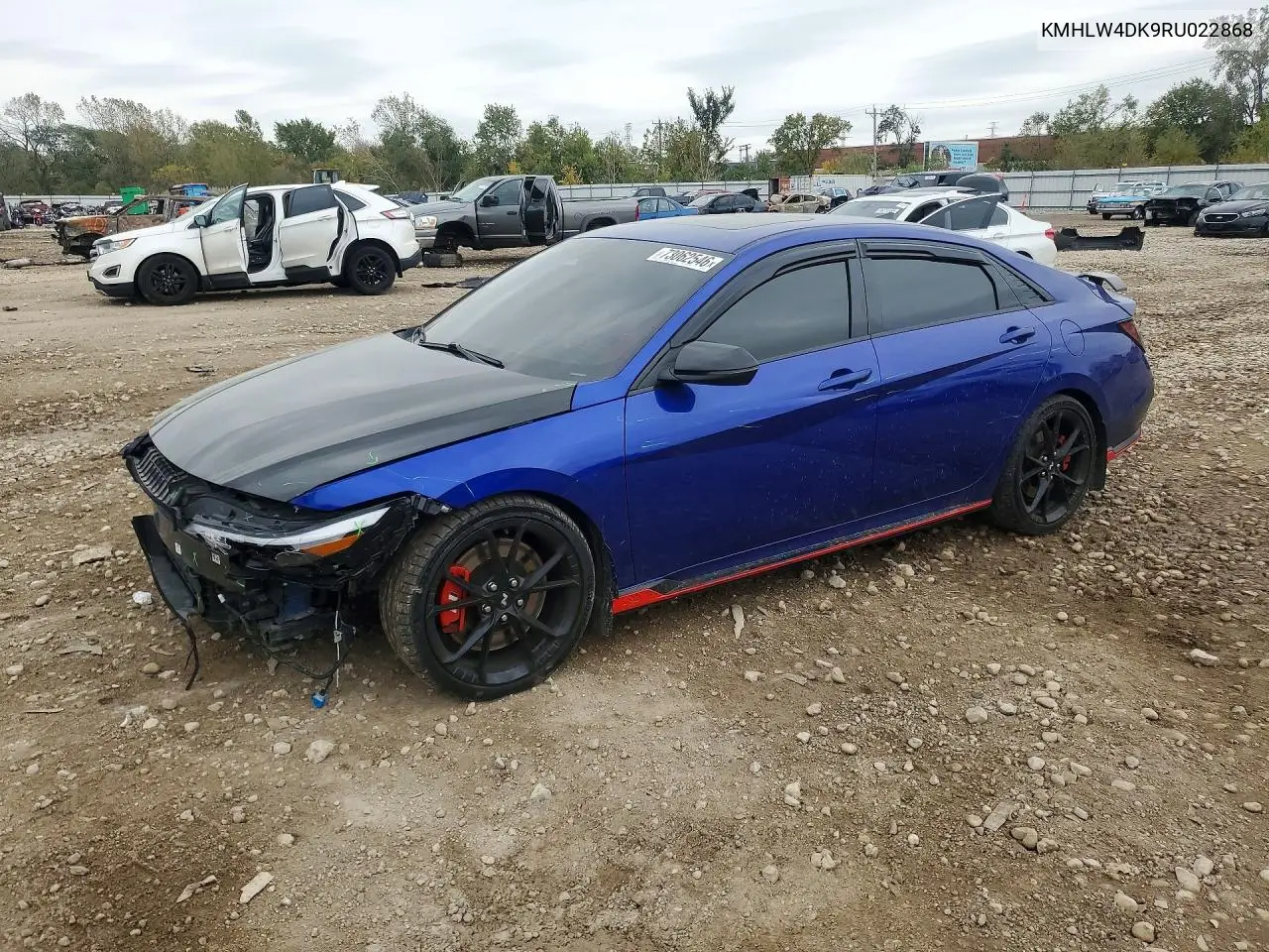 HYUNDAI ELANTRA N 2024, VIN KMHLW4DK9RU022868