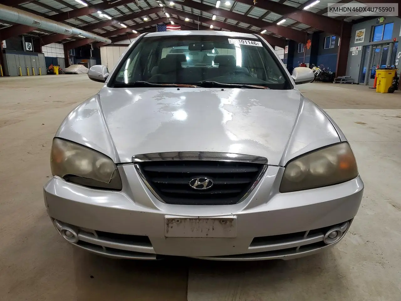 2004 HYUNDAI ELANTRA VIN KMHDN46DX4U755901 — фото 5