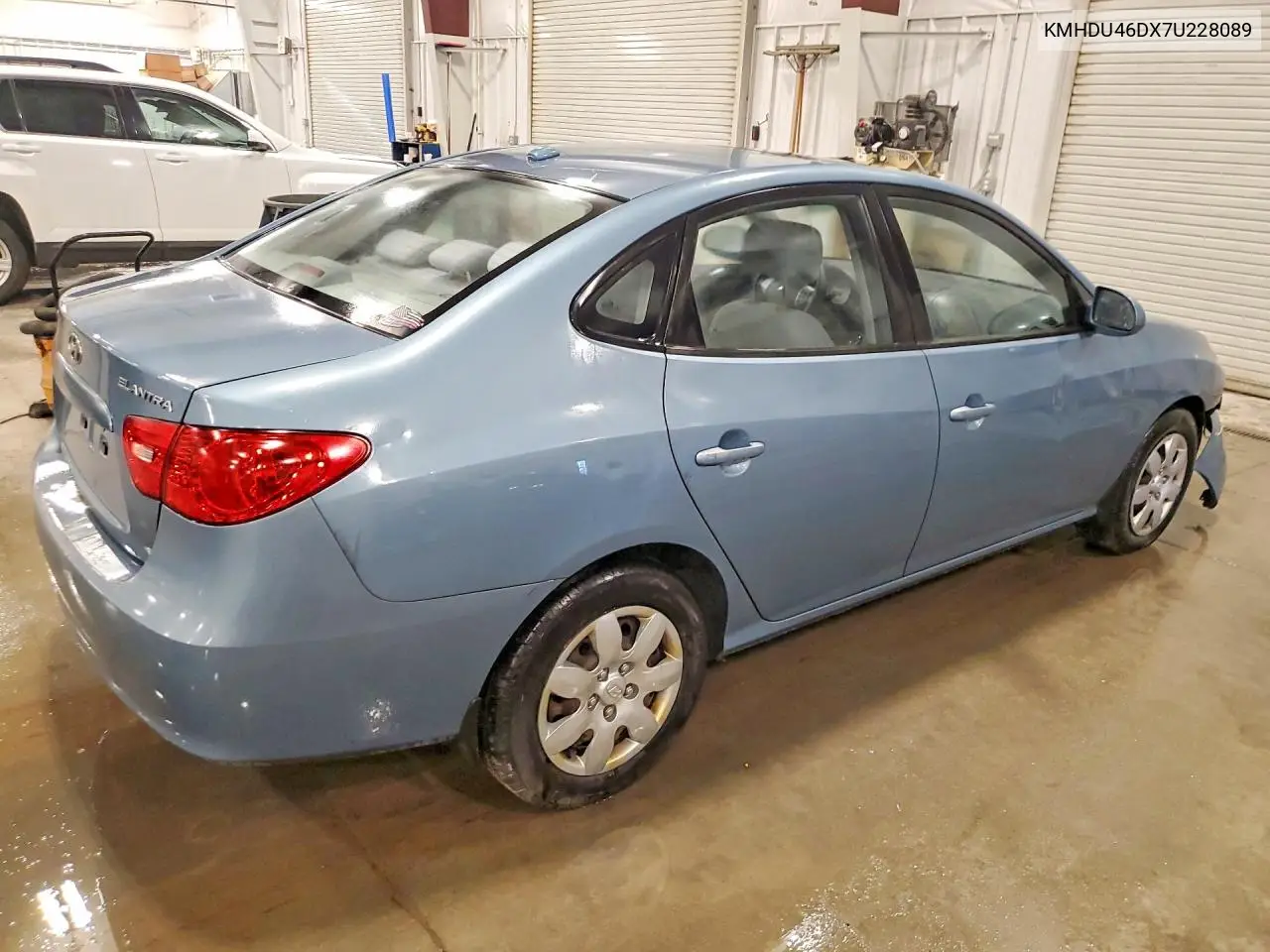 2007 HYUNDAI ELANTRA VIN KMHDU46DX7U228089 — фото 3