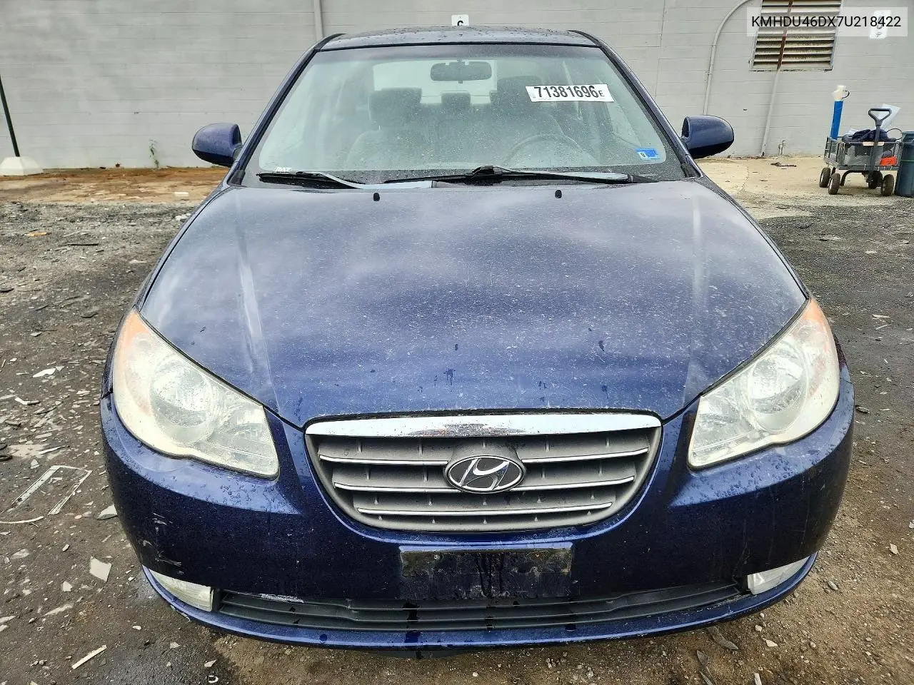 2007 HYUNDAI ELANTRA VIN KMHDU46DX7U218422 — фото 5