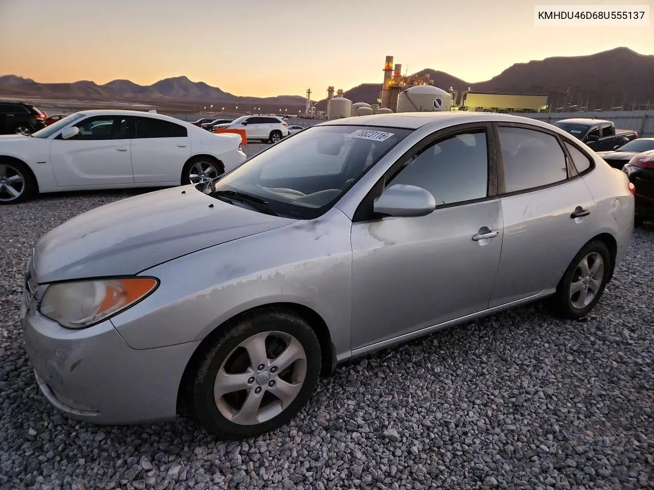 HYUNDAI ELANTRA 2008, VIN KMHDU46D68U555137