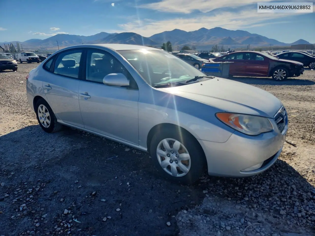 2009 HYUNDAI ELANTRA VIN KMHDU46DX9U628852 — фото 4