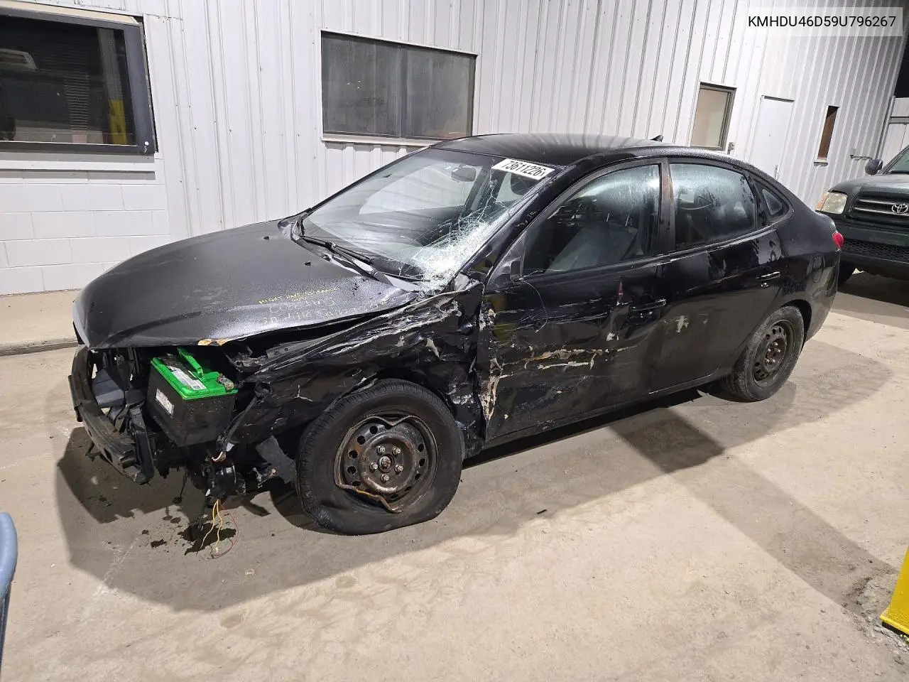 HYUNDAI ELANTRA 2009, VIN KMHDU46D59U796267