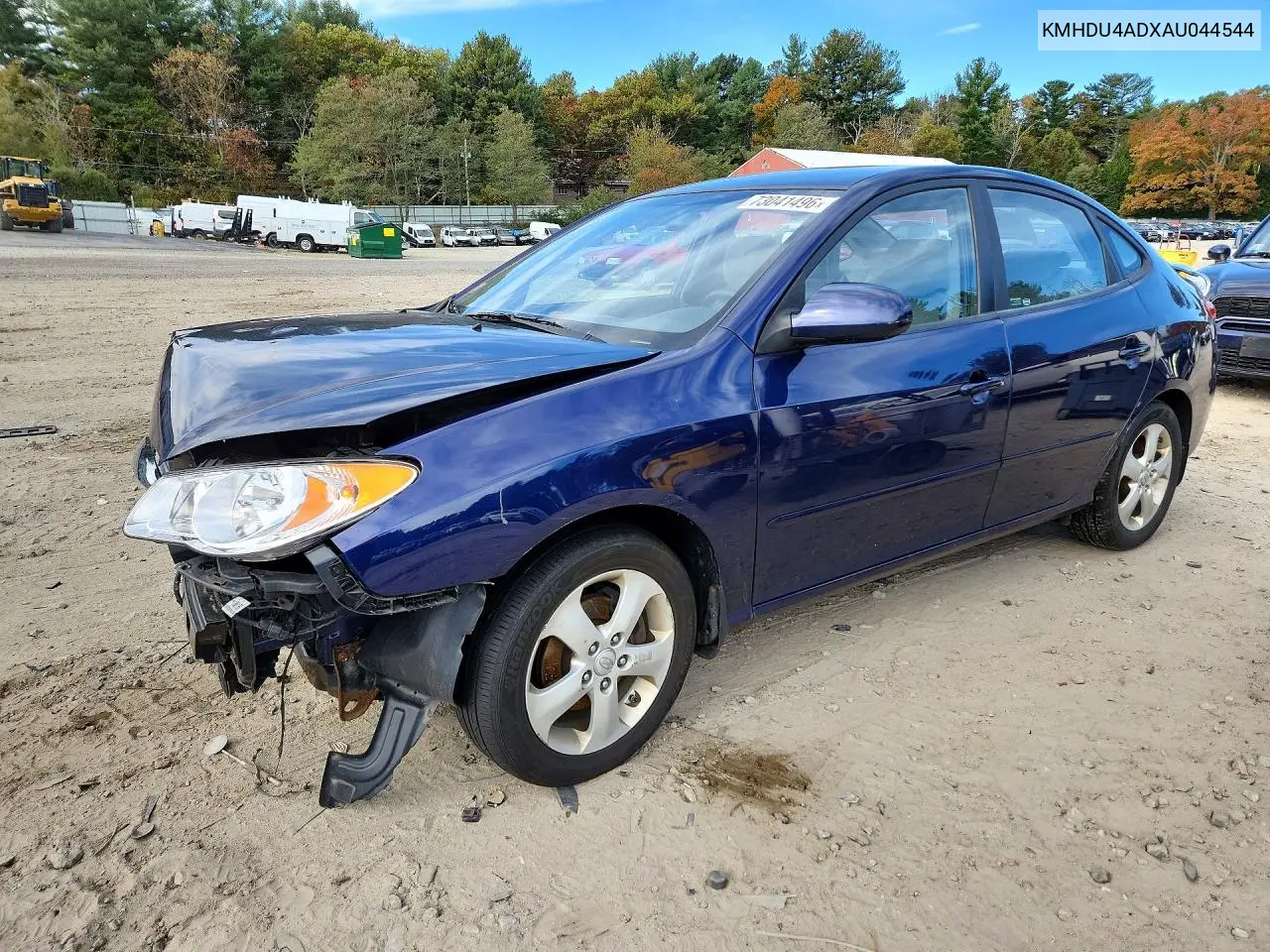 HYUNDAI ELANTRA 2010, VIN KMHDU4ADXAU044544
