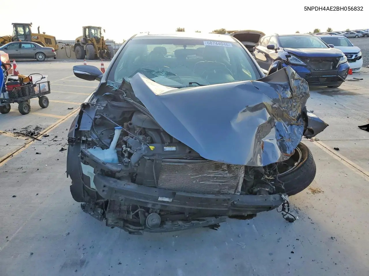 2011 HYUNDAI ELANTRA VIN 5NPDH4AE2BH056832 — фото 5