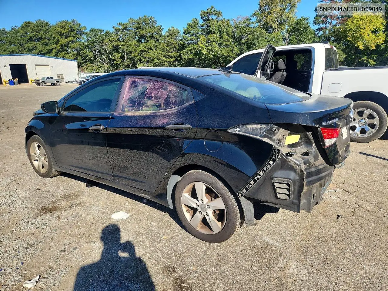 2011 HYUNDAI ELANTRA VIN 5NPDH4AE5BH009049 — фото 2