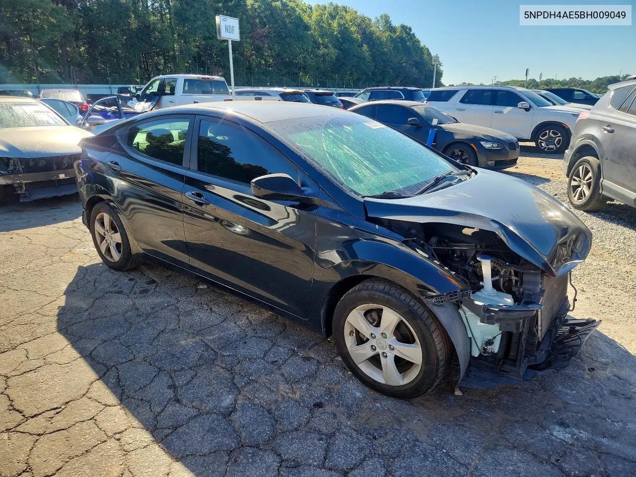 2011 HYUNDAI ELANTRA VIN 5NPDH4AE5BH009049 — фото 4