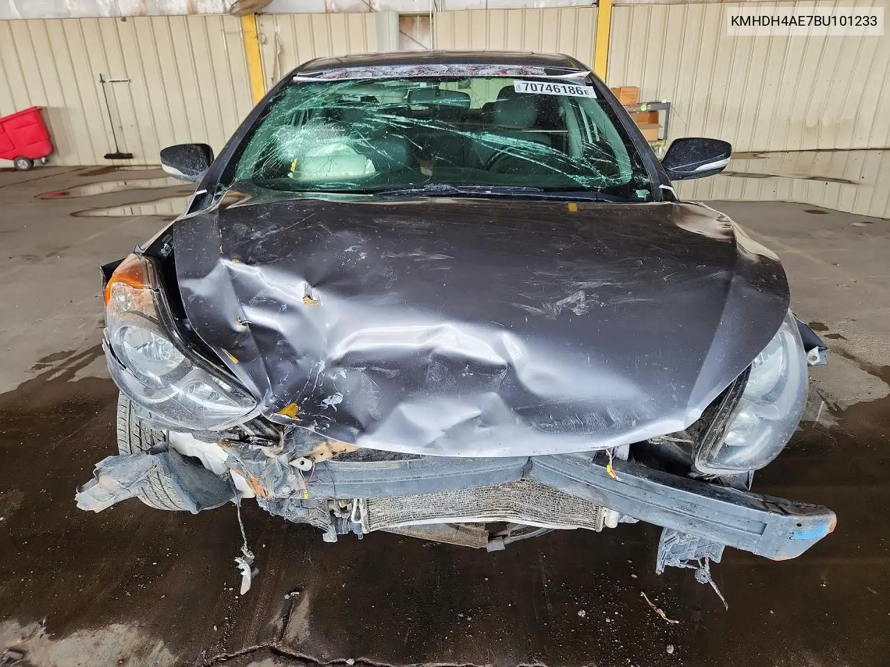 2011 HYUNDAI ELANTRA VIN KMHDH4AE7BU101233 — фото 5