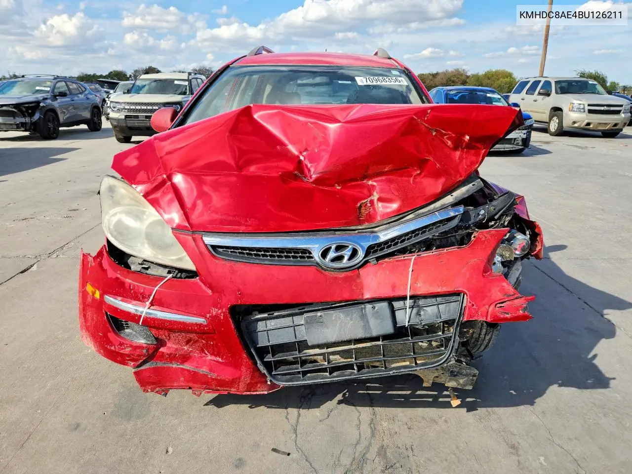 2011 HYUNDAI ELANTRA VIN KMHDC8AE4BU126211 — фото 5