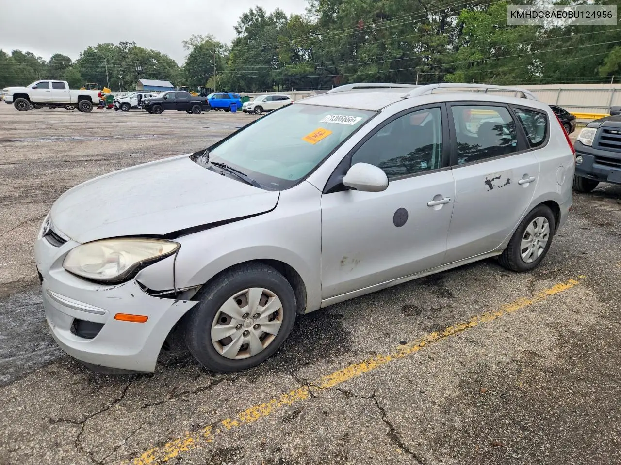 HYUNDAI ELANTRA 2011, VIN KMHDC8AE0BU124956