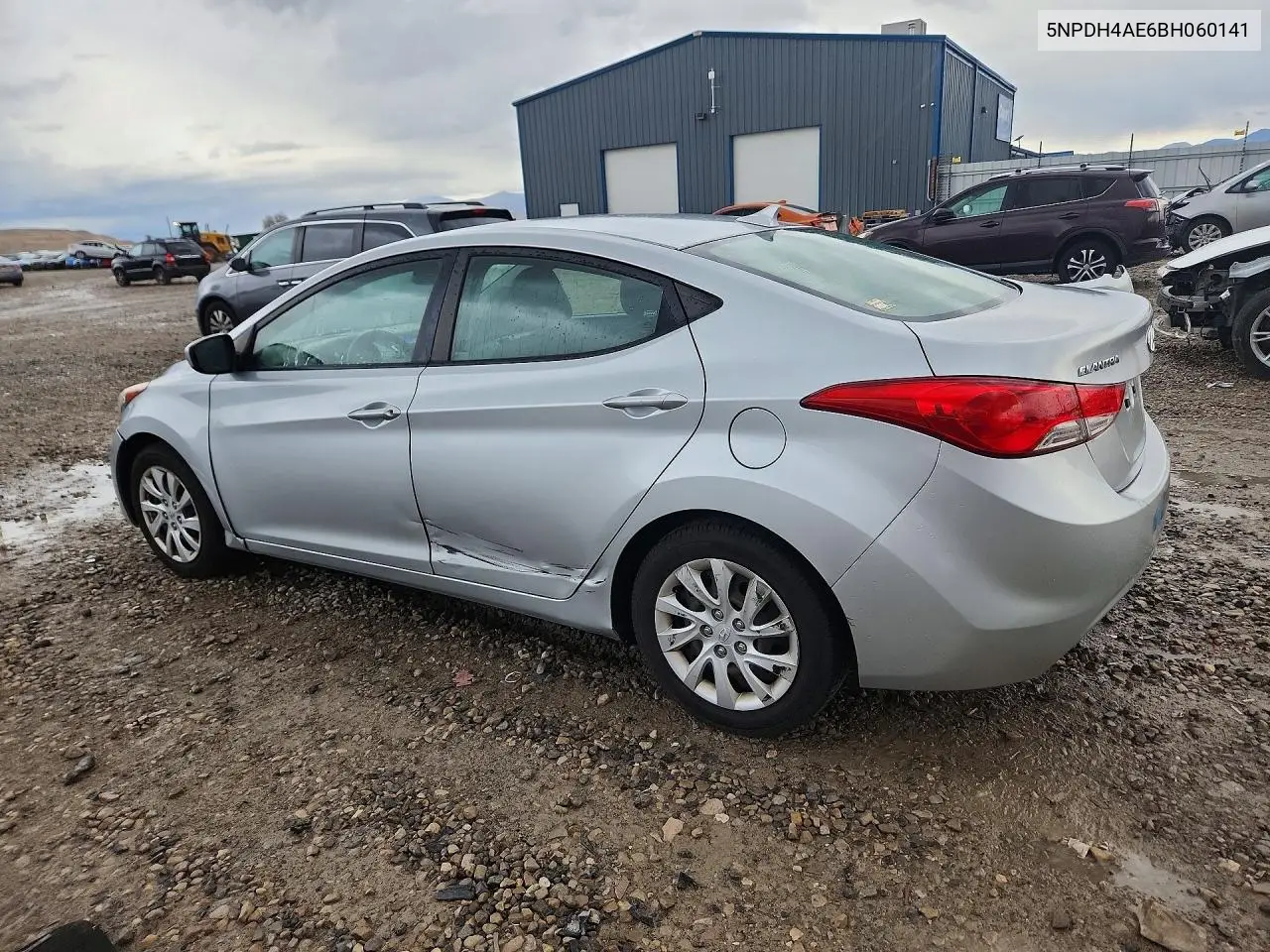 2011 HYUNDAI ELANTRA VIN 5NPDH4AE6BH060141 — фото 2