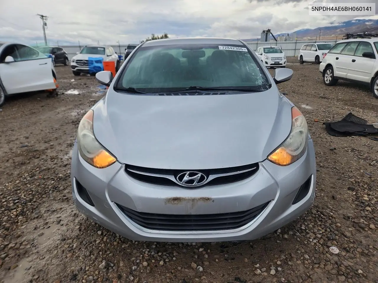 2011 HYUNDAI ELANTRA VIN 5NPDH4AE6BH060141 — фото 5