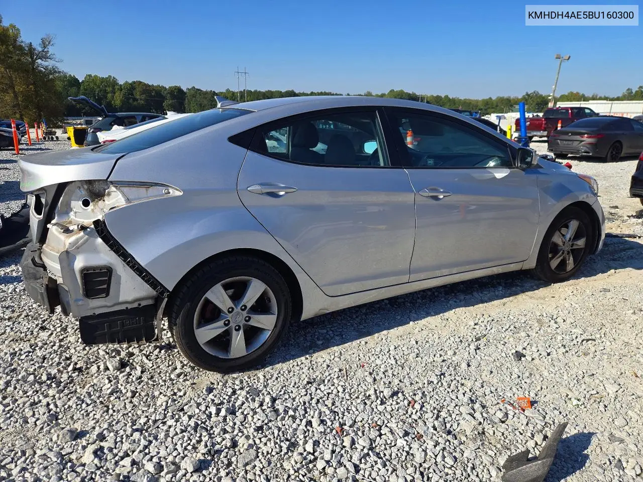 2011 HYUNDAI ELANTRA VIN KMHDH4AE5BU160300 — фото 3