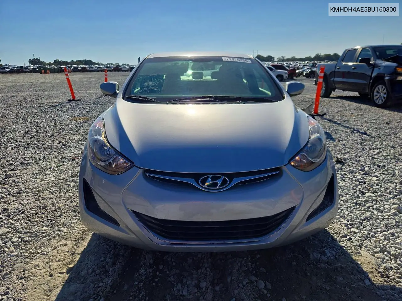 2011 HYUNDAI ELANTRA VIN KMHDH4AE5BU160300 — фото 5