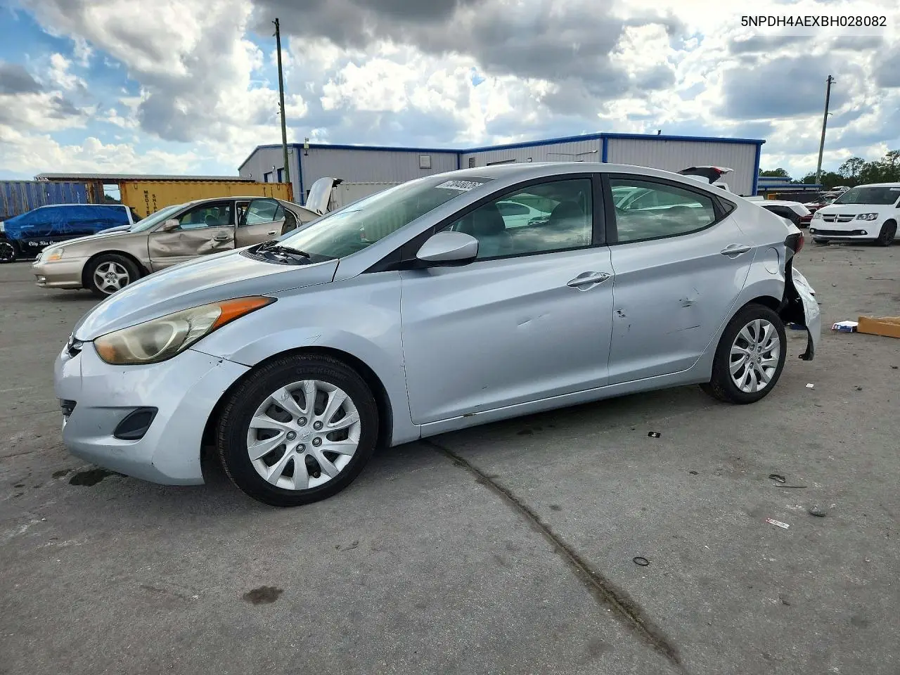 HYUNDAI ELANTRA 2011, VIN 5NPDH4AEXBH028082