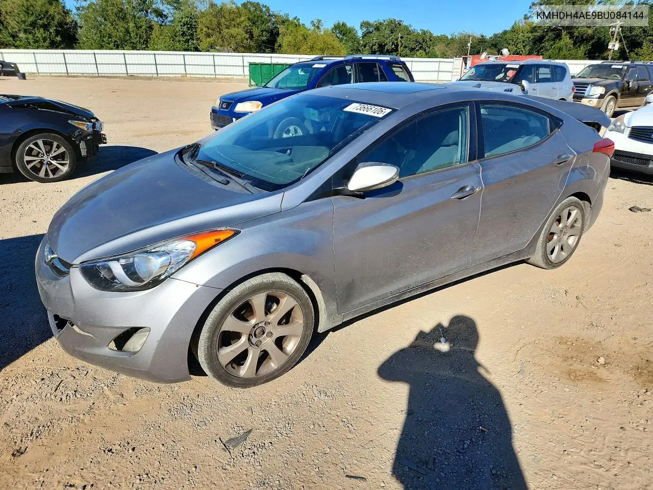 HYUNDAI ELANTRA 2011, VIN KMHDH4AE9BU084144