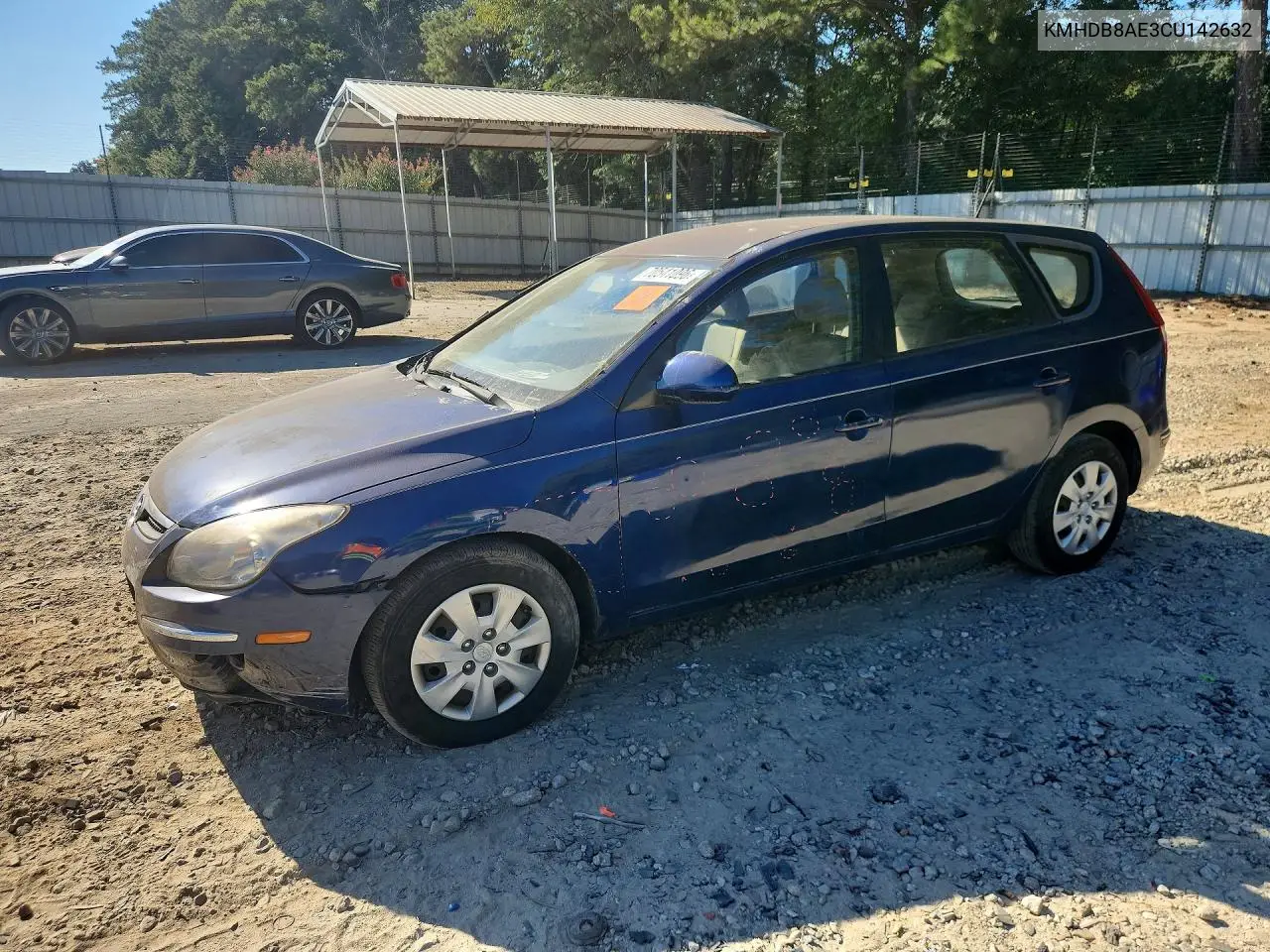 HYUNDAI ELANTRA 2012, VIN KMHDB8AE3CU142632