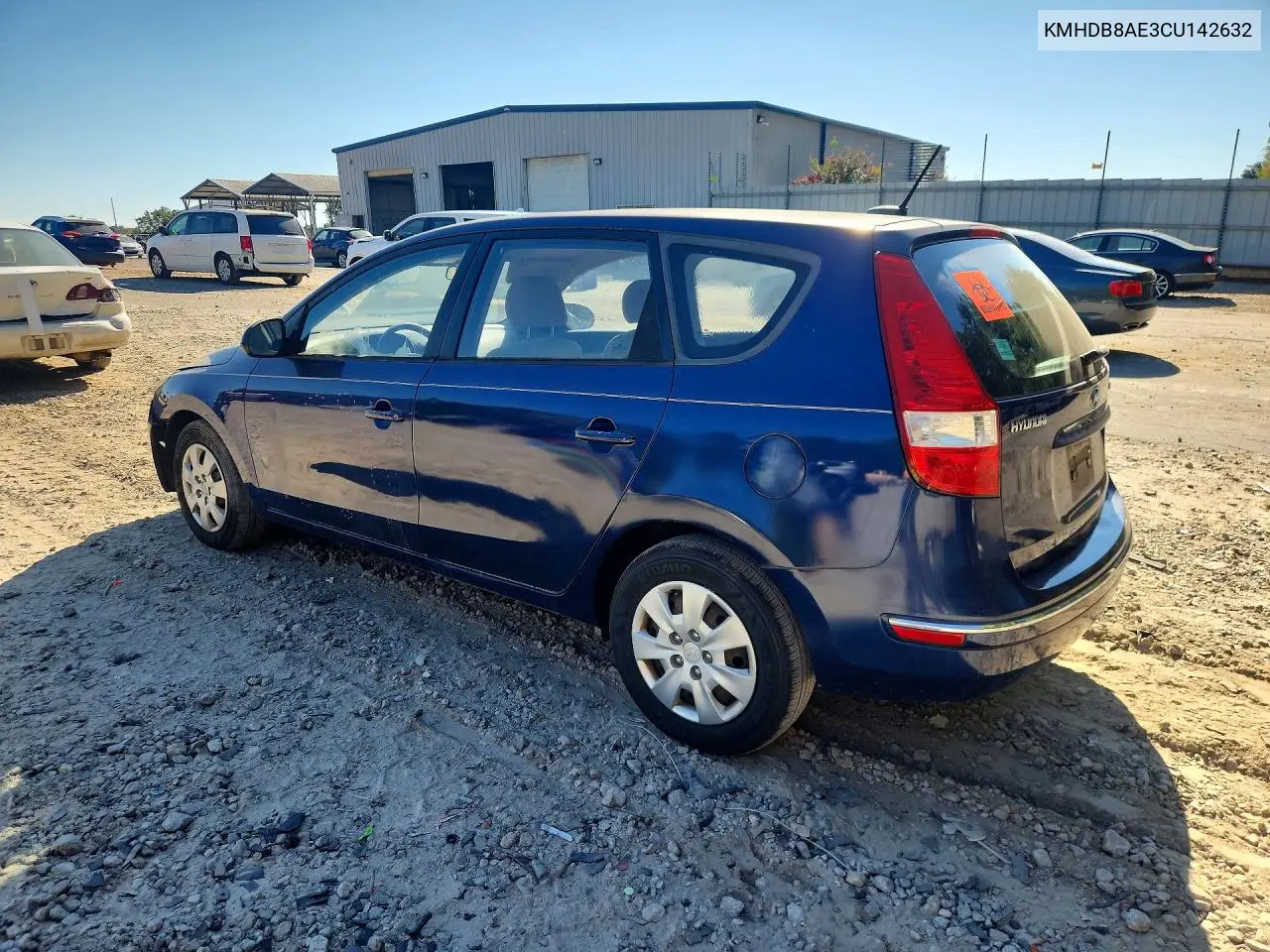 2012 HYUNDAI ELANTRA VIN KMHDB8AE3CU142632 — фото 2