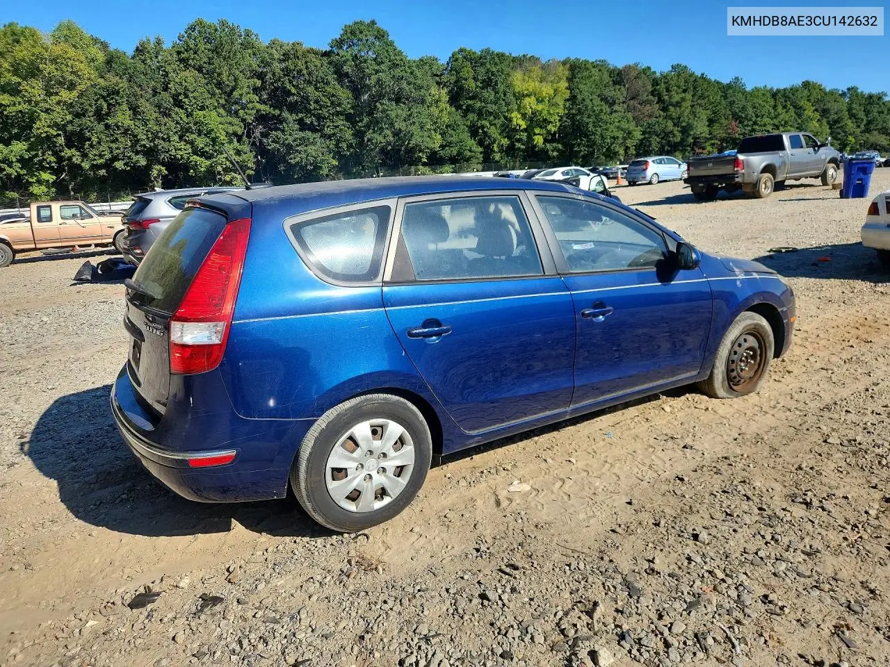 2012 HYUNDAI ELANTRA VIN KMHDB8AE3CU142632 — фото 3