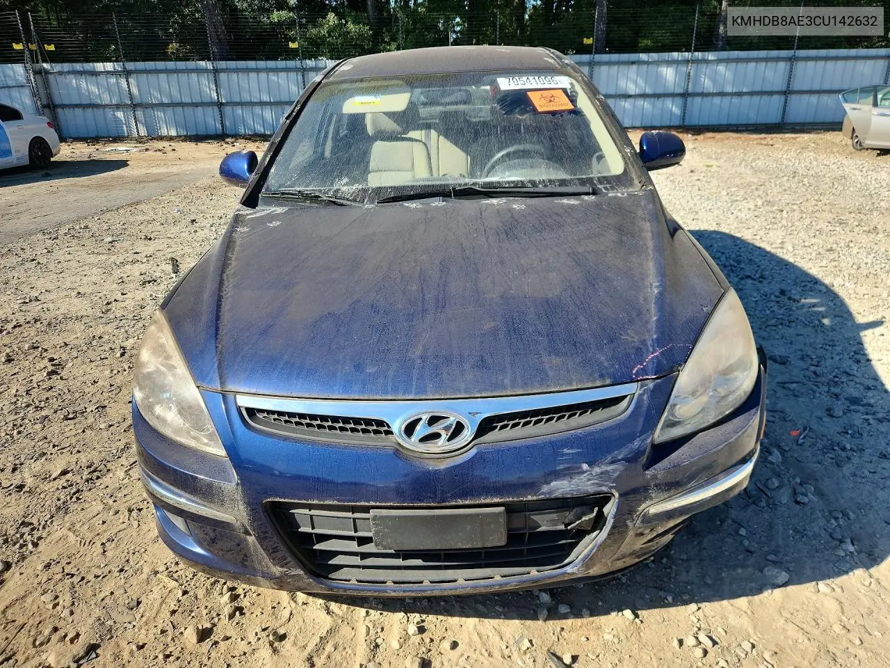 2012 HYUNDAI ELANTRA VIN KMHDB8AE3CU142632 — фото 5