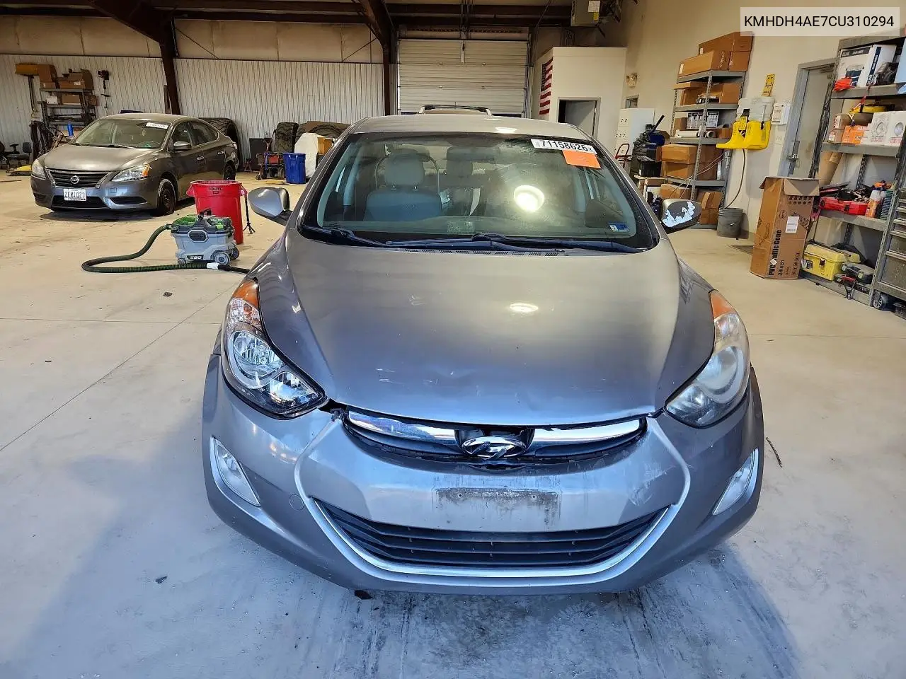 2012 HYUNDAI ELANTRA VIN KMHDH4AE7CU310294 — фото 5