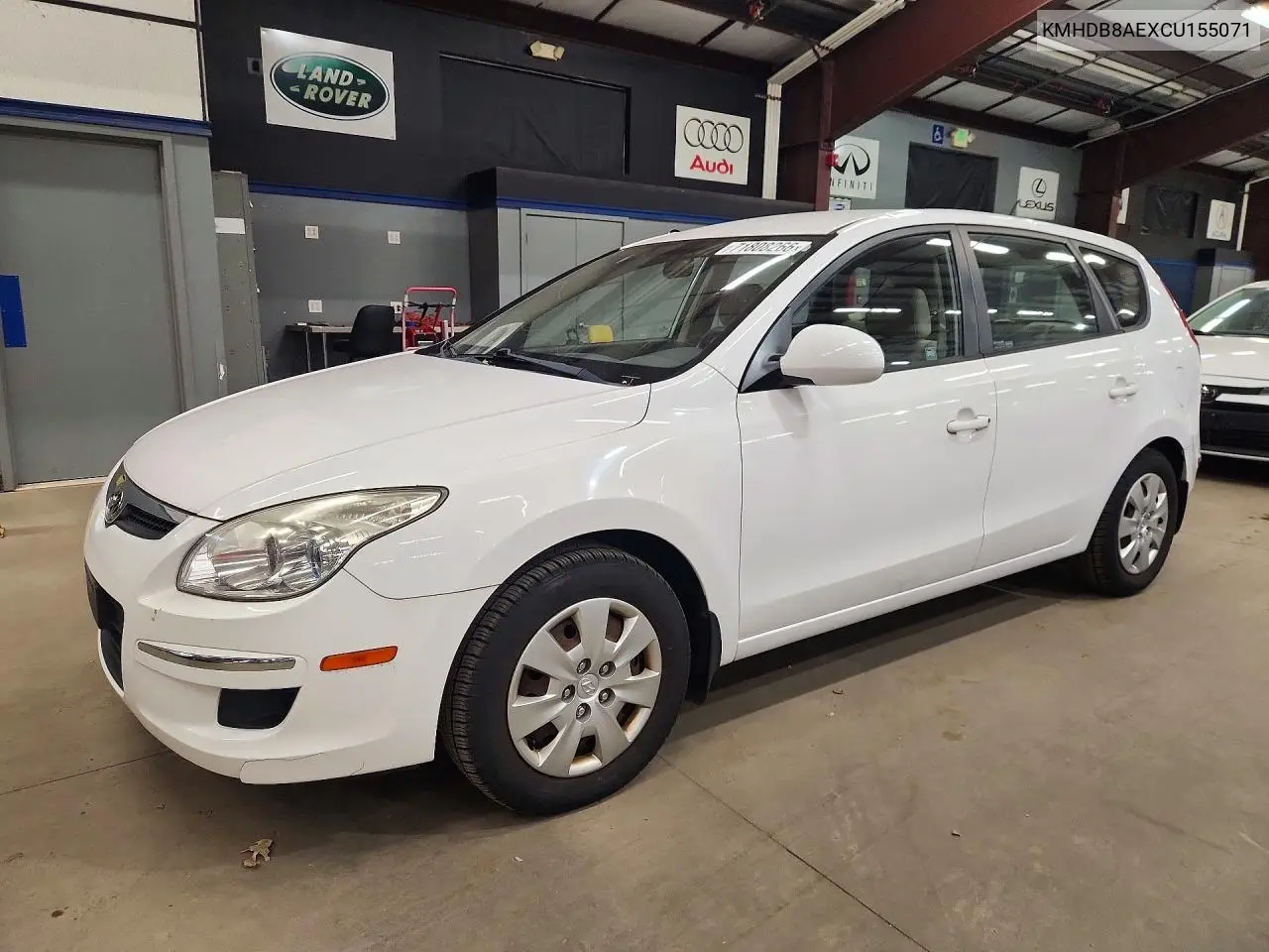HYUNDAI ELANTRA 2012, VIN KMHDB8AEXCU155071
