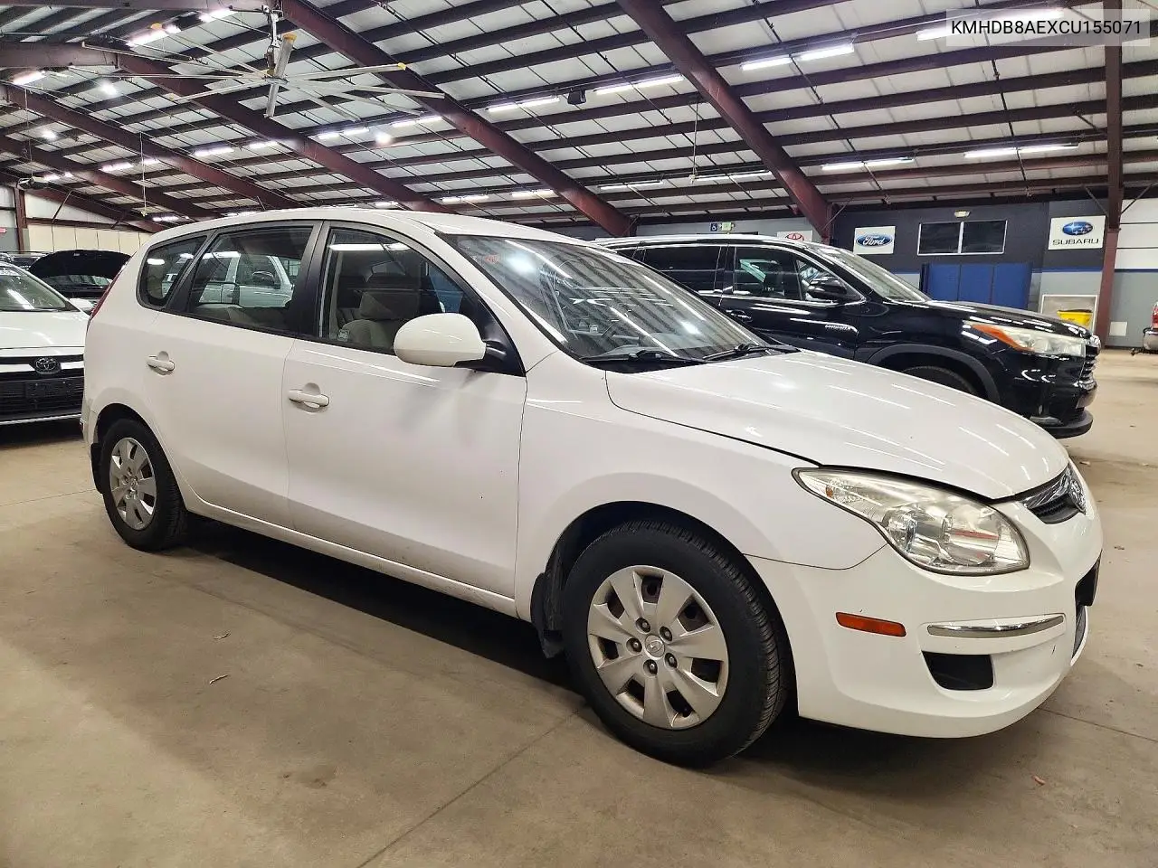 2012 HYUNDAI ELANTRA VIN KMHDB8AEXCU155071 — фото 4