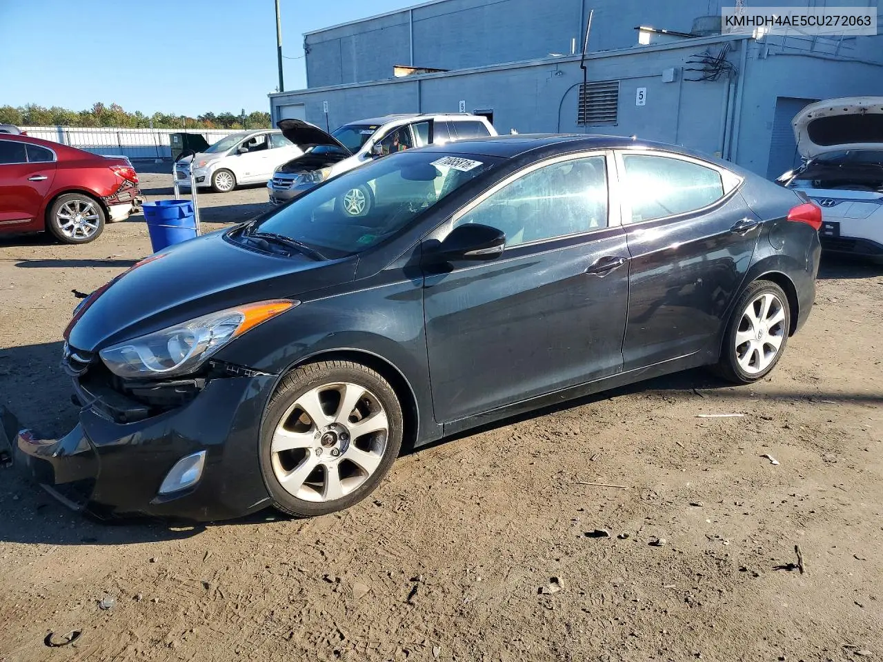 HYUNDAI ELANTRA 2012, VIN KMHDH4AE5CU272063