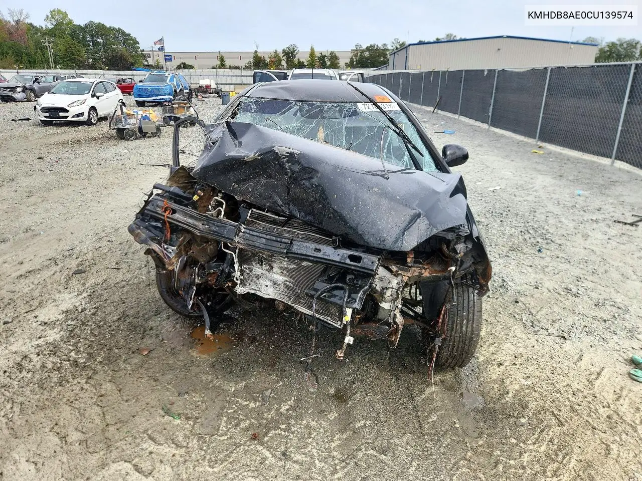 2012 HYUNDAI ELANTRA VIN KMHDB8AE0CU139574 — фото 5