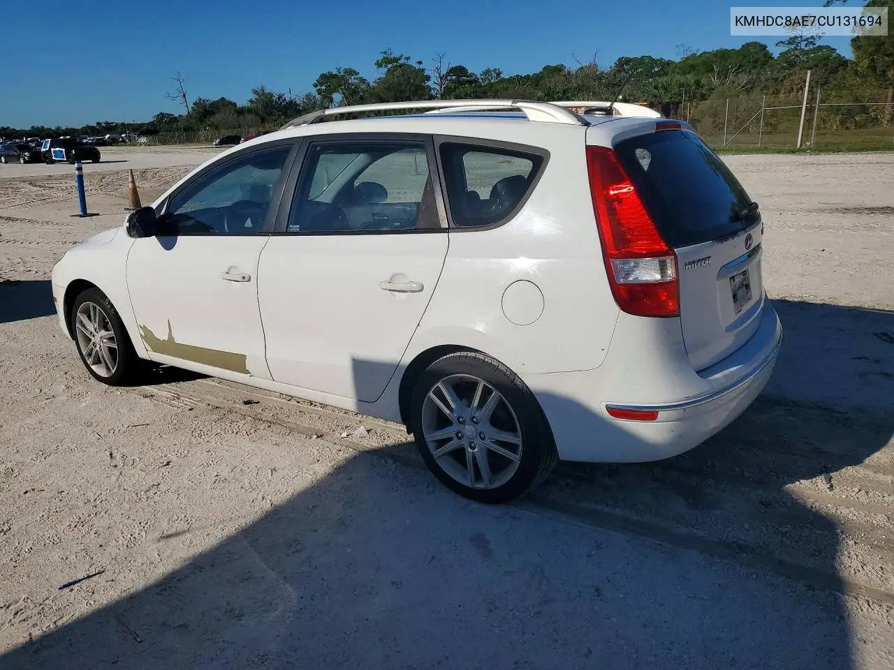 2012 HYUNDAI ELANTRA VIN KMHDC8AE7CU131694 — фото 2