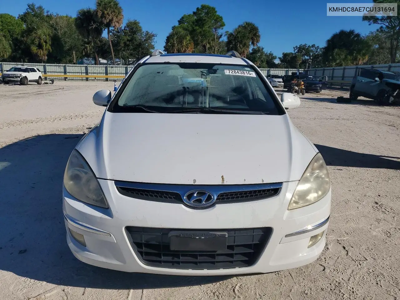 2012 HYUNDAI ELANTRA VIN KMHDC8AE7CU131694 — фото 5