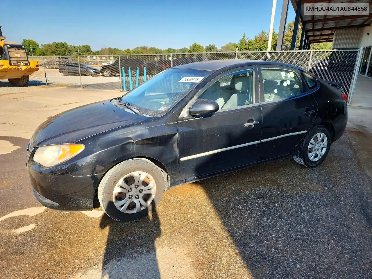 HYUNDAI ELANTRA 2012, VIN KMHDU4AD1AU844858