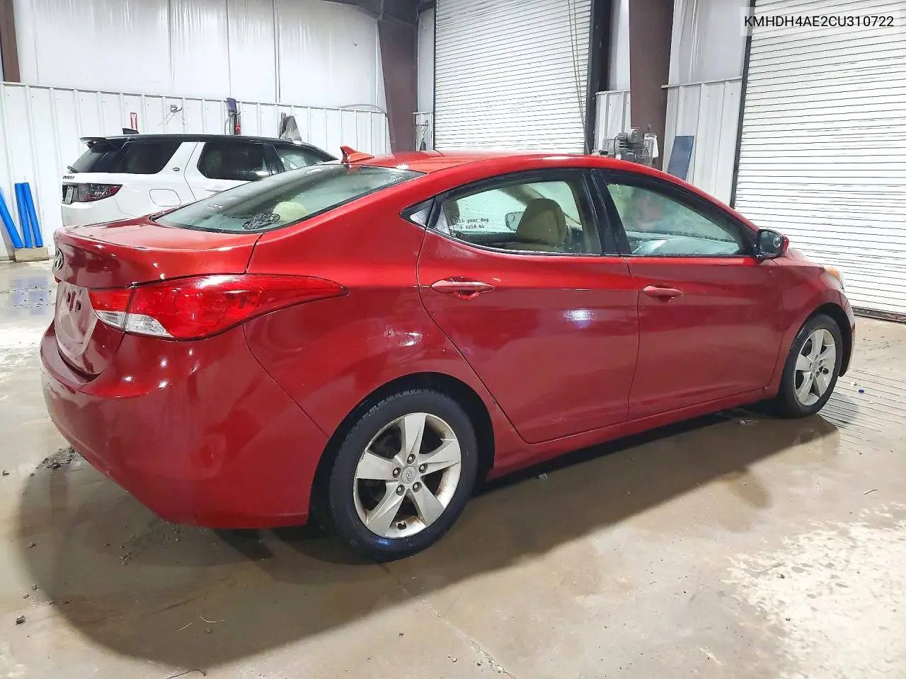 2012 HYUNDAI ELANTRA VIN KMHDH4AE2CU310722 — фото 3