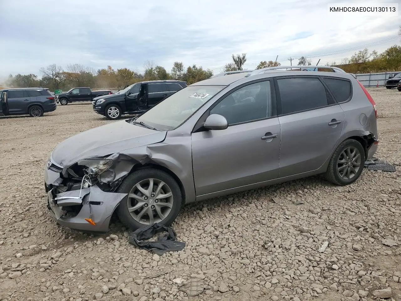 HYUNDAI ELANTRA 2012, VIN KMHDC8AE0CU130113