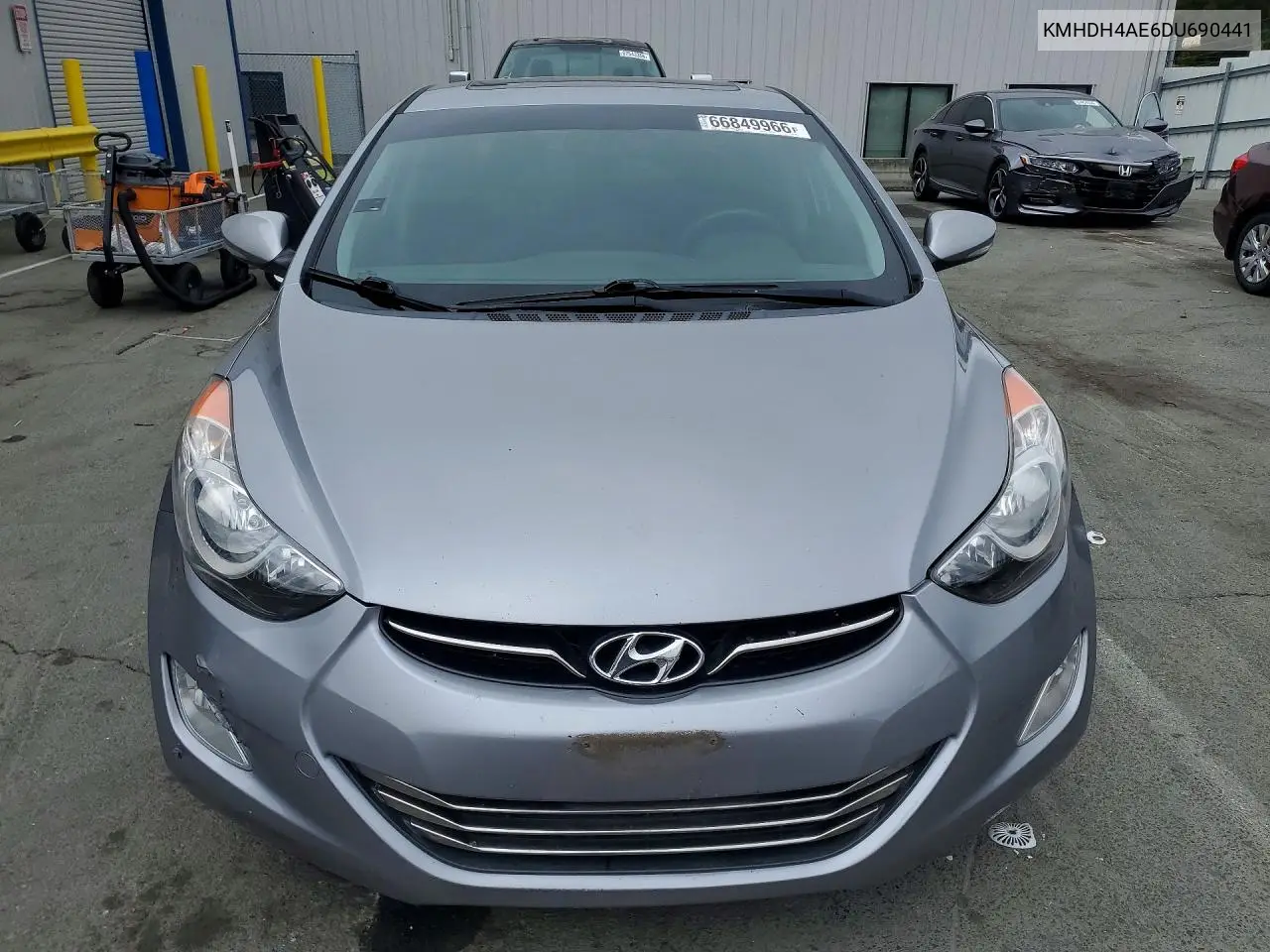 2013 HYUNDAI ELANTRA VIN KMHDH4AE6DU690441 — фото 5