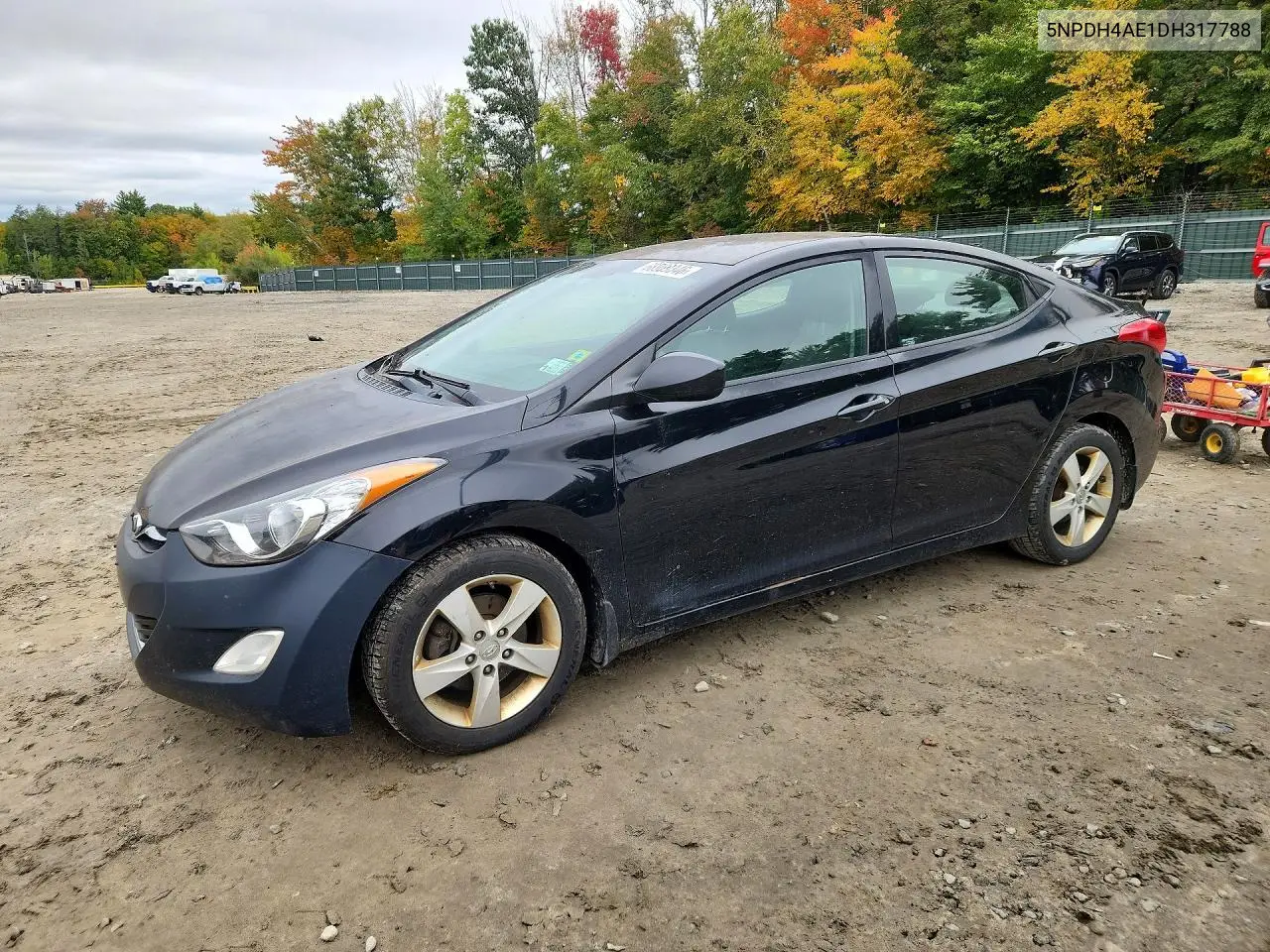 HYUNDAI ELANTRA 2013, VIN 5NPDH4AE1DH317788