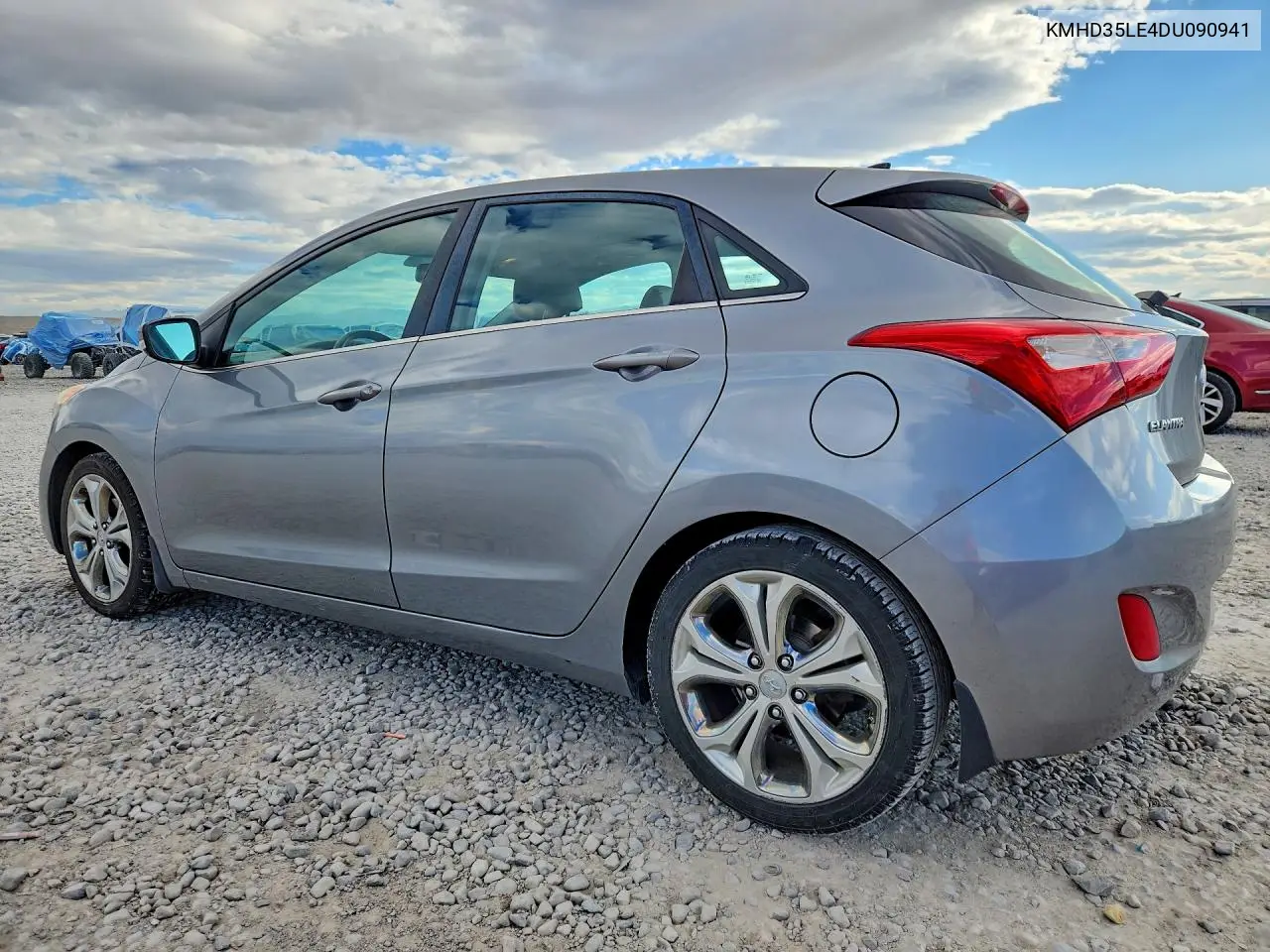 2013 HYUNDAI ELANTRA VIN KMHD35LE4DU090941 — фото 2