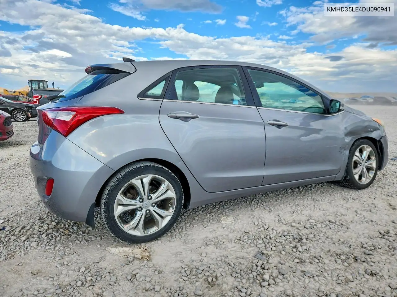 2013 HYUNDAI ELANTRA VIN KMHD35LE4DU090941 — фото 3