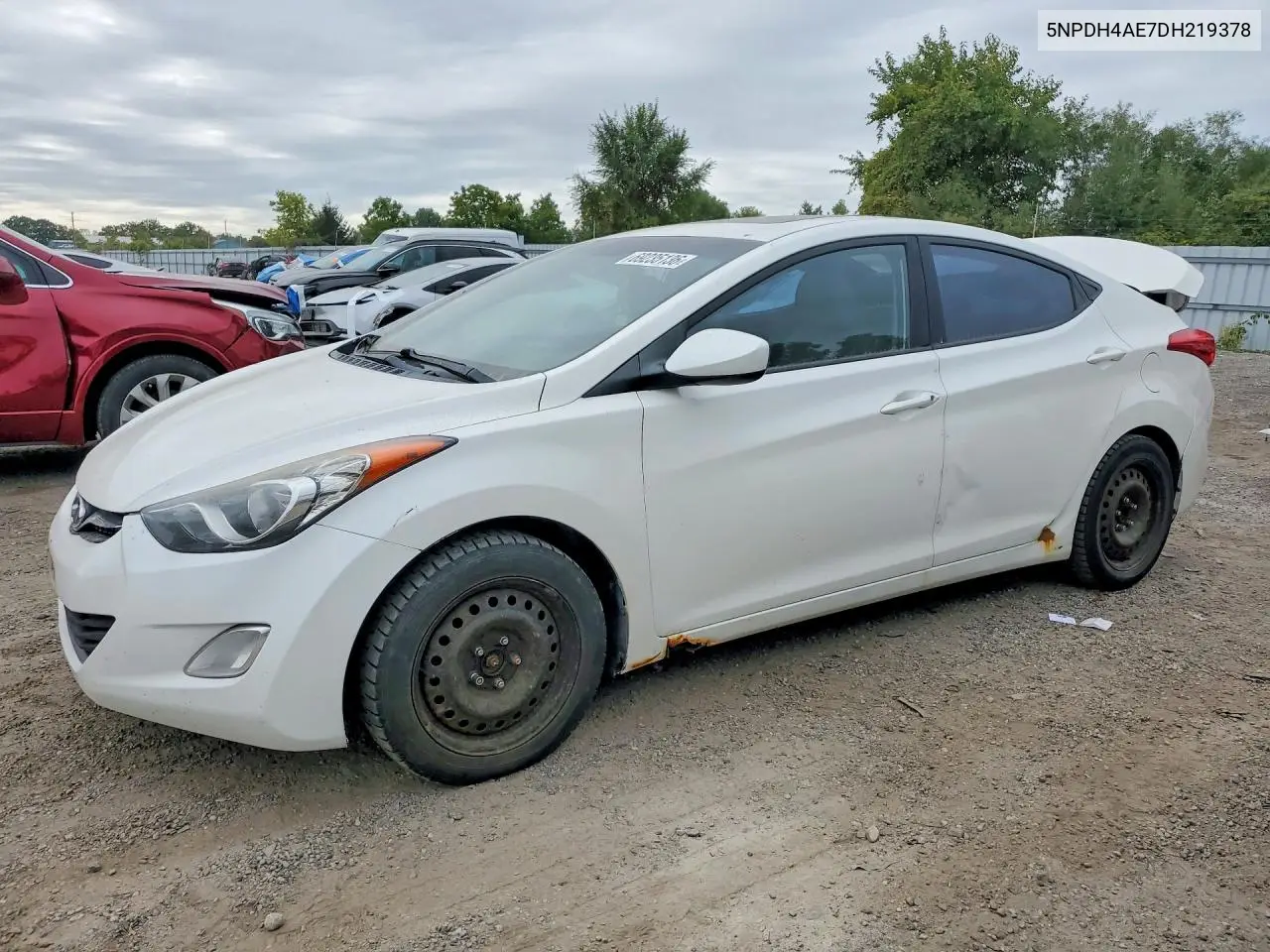 HYUNDAI ELANTRA 2013, VIN 5NPDH4AE7DH219378