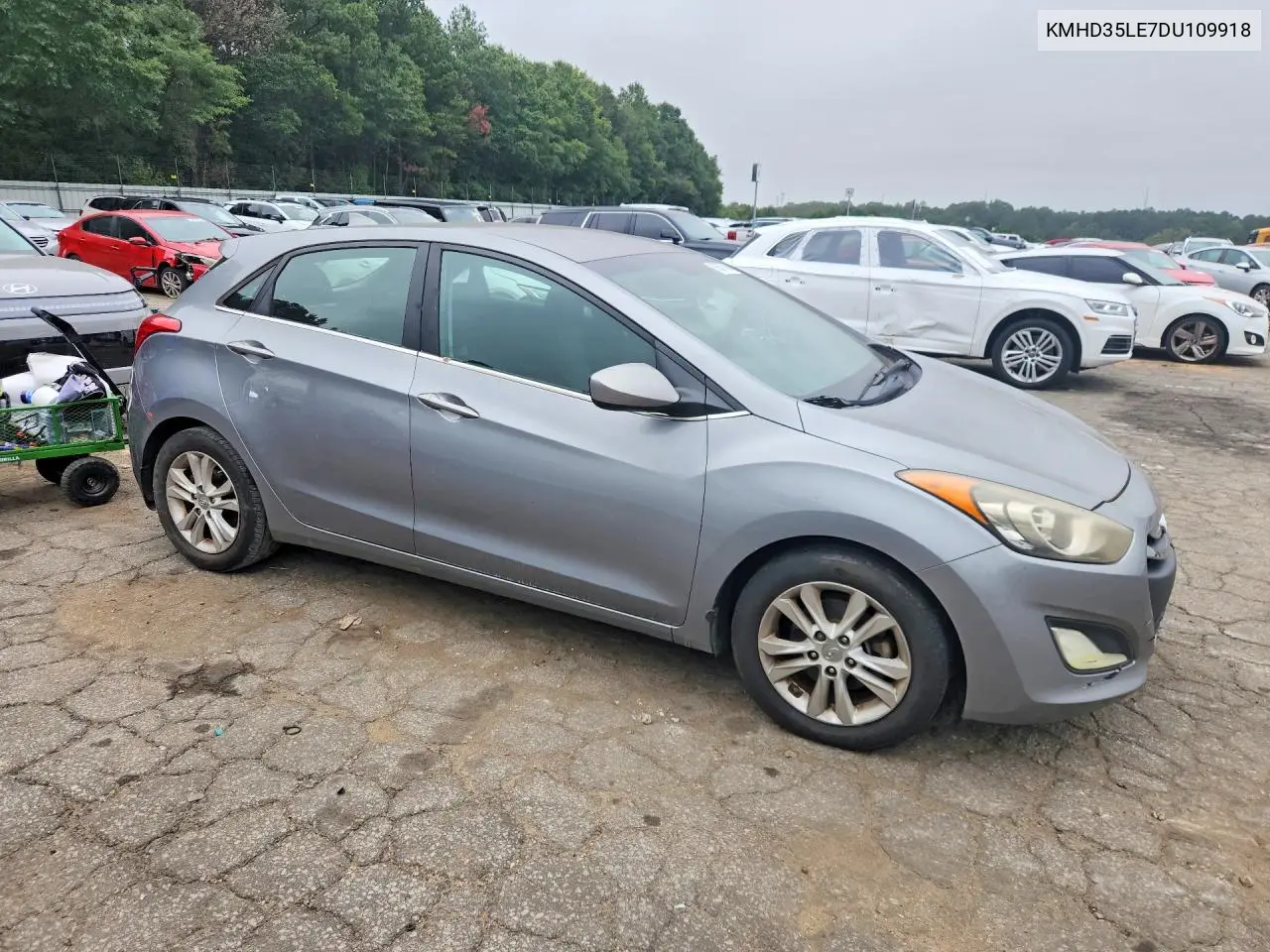 2013 HYUNDAI ELANTRA VIN KMHD35LE7DU109918 — фото 4