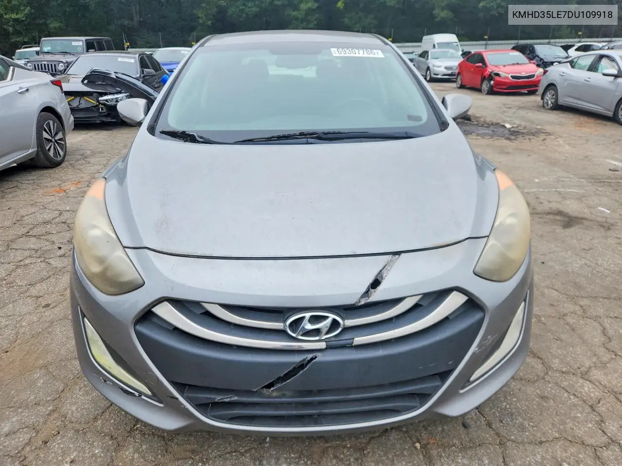 2013 HYUNDAI ELANTRA VIN KMHD35LE7DU109918 — фото 5