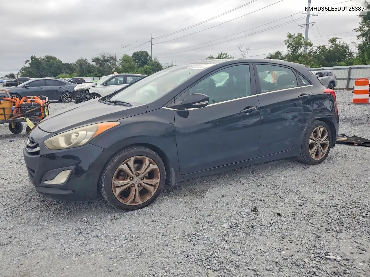 HYUNDAI ELANTRA 2013, VIN KMHD35LE5DU125387