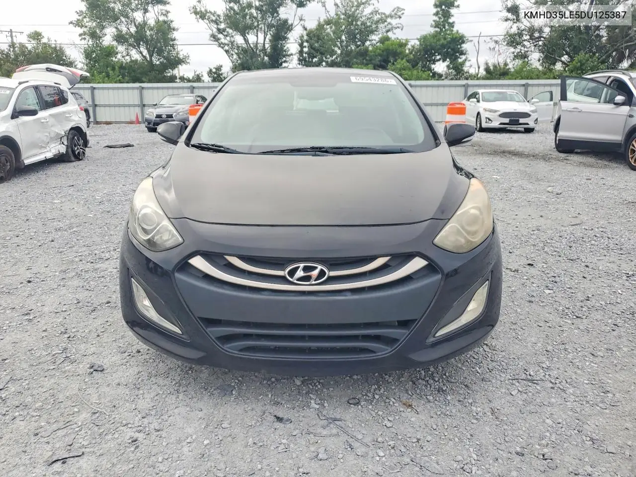 2013 HYUNDAI ELANTRA VIN KMHD35LE5DU125387 — фото 5